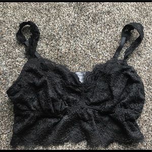 Aerie black bralette